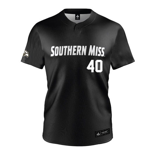 Southern Miss - NCAA Softball : Kayce Bennett - Black Jersey-0
