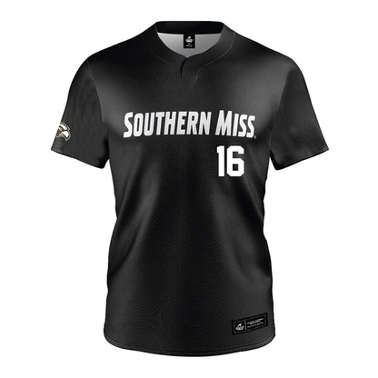 Southern Miss - NCAA Softball : Jadyn Rausch - Black Jersey-0