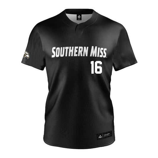 Southern Miss - NCAA Softball : Jadyn Rausch - Black Jersey-0