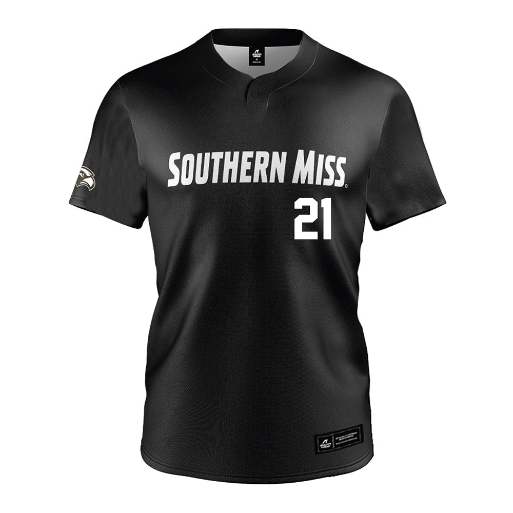 Southern Miss - NCAA Softball : Briley Whittington - Black Jersey-0