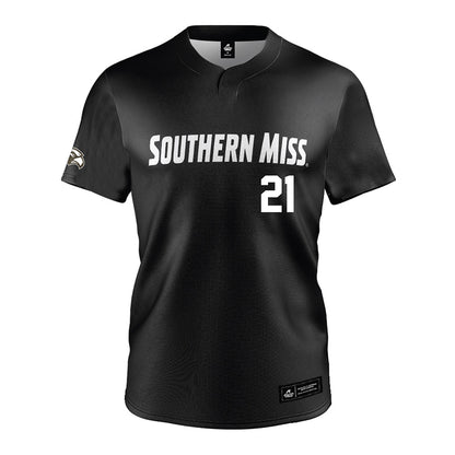 Southern Miss - NCAA Softball : Briley Whittington - Black Jersey-0