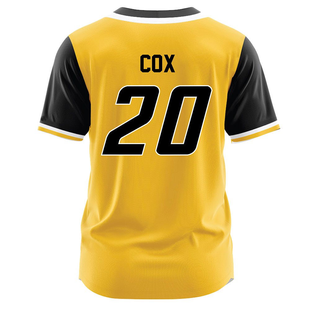 Southern Miss - NCAA Softball : Adryan Cox - Gold Jersey-1