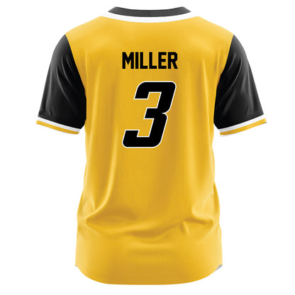 Southern Miss - NCAA Softball : Chloe Miller - Gold Jersey-1