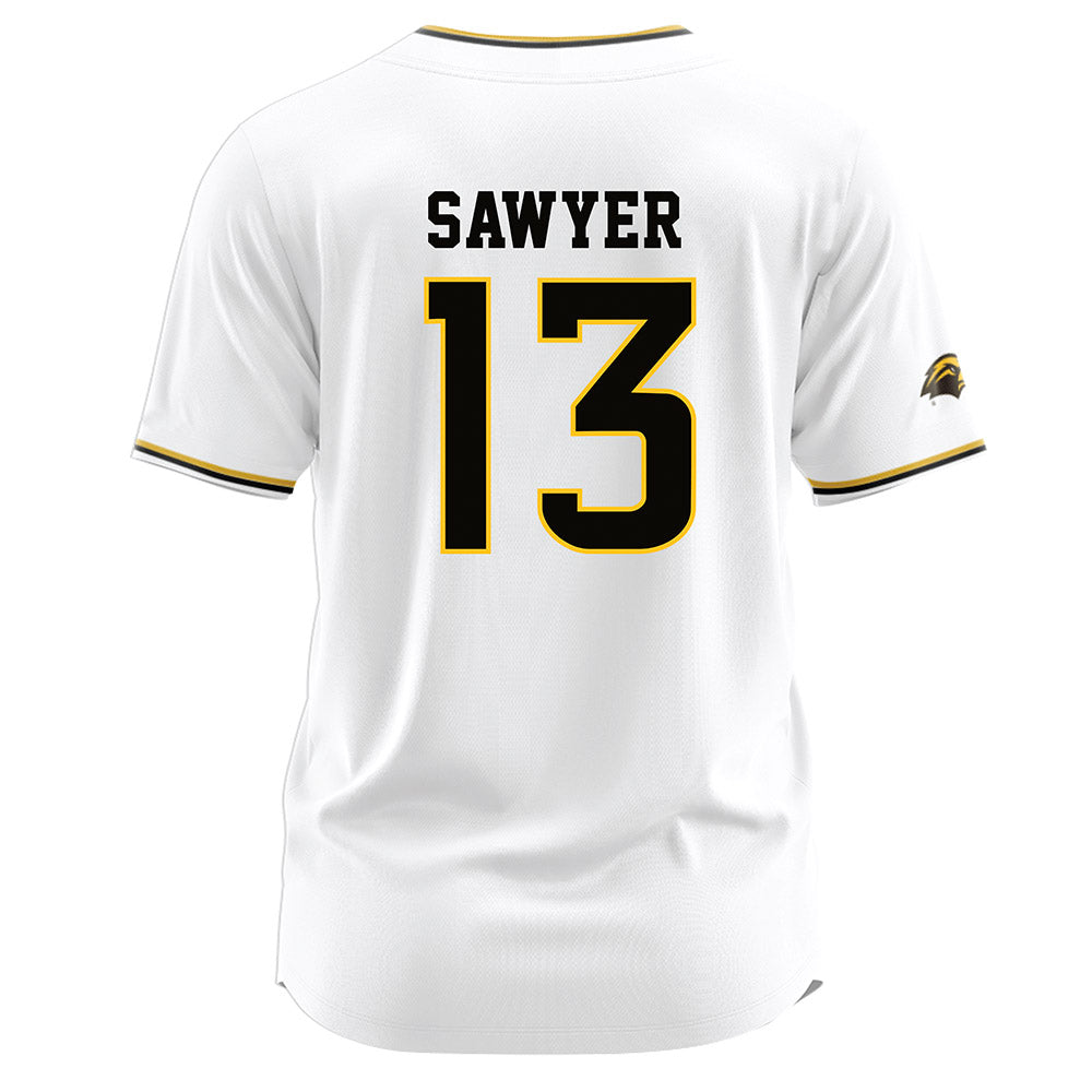 Southern Miss - NCAA Softball : Anna Sawyer - White Jersey-1