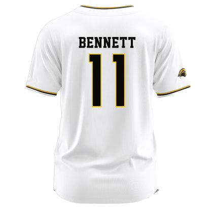 Southern Miss - NCAA Softball : Halle Bennett - White Jersey-1