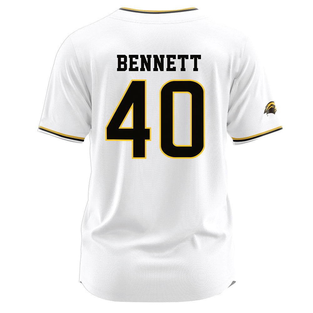 Southern Miss - NCAA Softball : Kayce Bennett - White Jersey-1