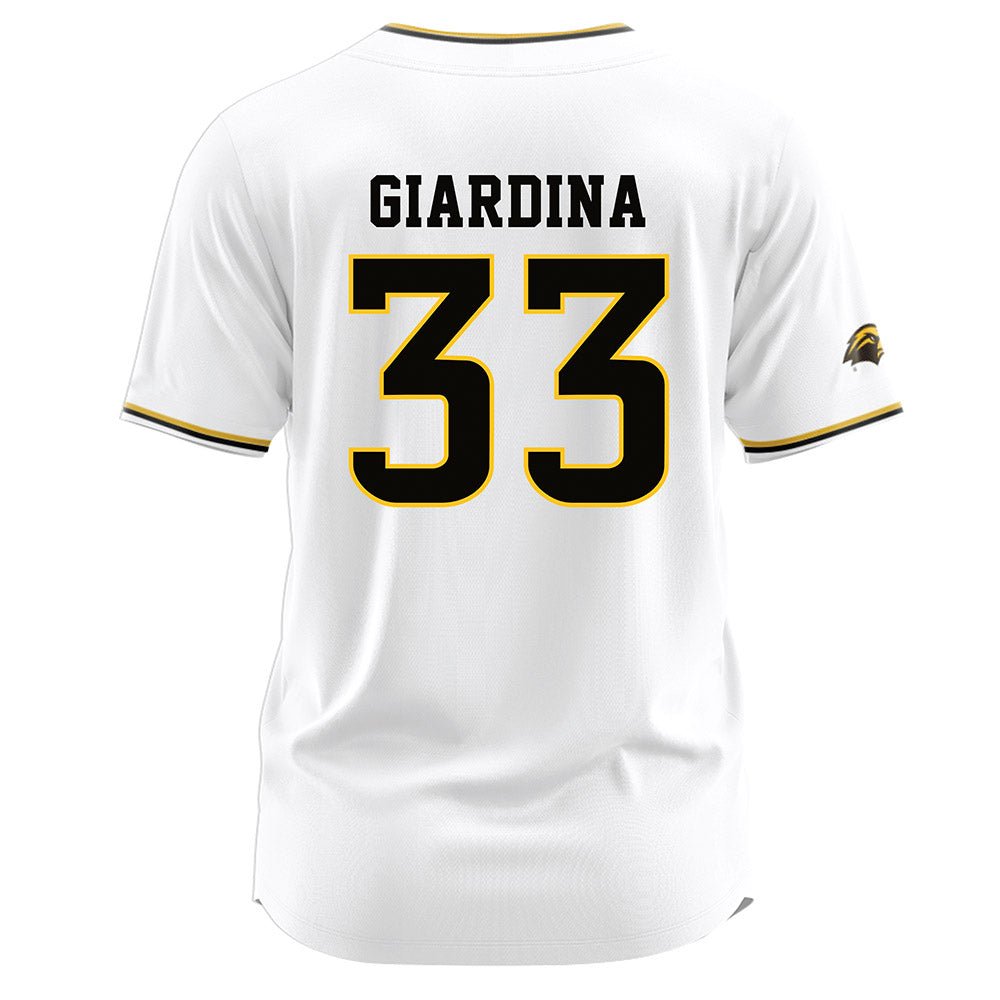 Southern Miss - NCAA Softball : Kayla Giardina - White Jersey-1