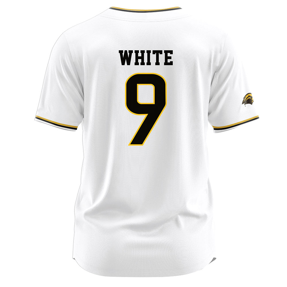Southern Miss - NCAA Softball : BrookLynn White - White Jersey-1