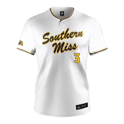 Southern Miss - NCAA Softball : Chloe Miller - White Jersey-0