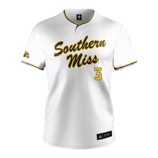 Southern Miss - NCAA Softball : Chloe Miller - White Jersey-0