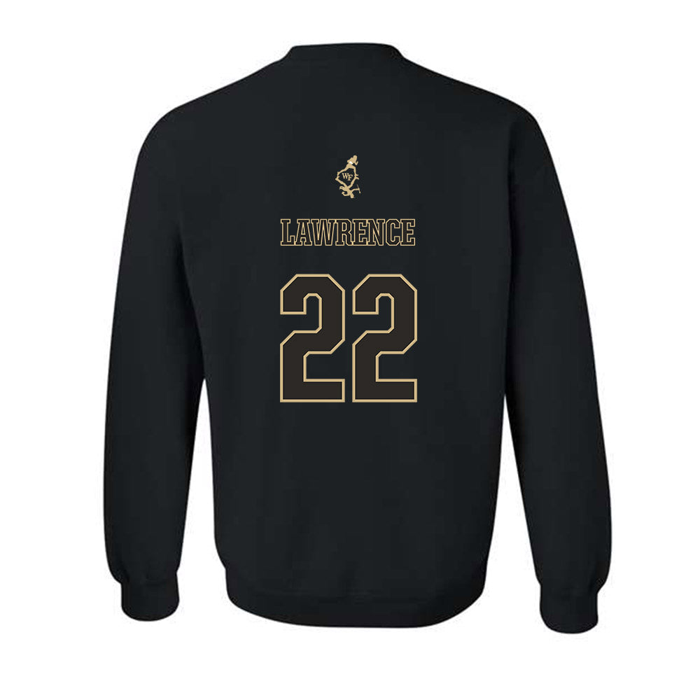 Wake Forest - NCAA Football : Deuce Lawrence - Crewneck Sweatshirt-1
