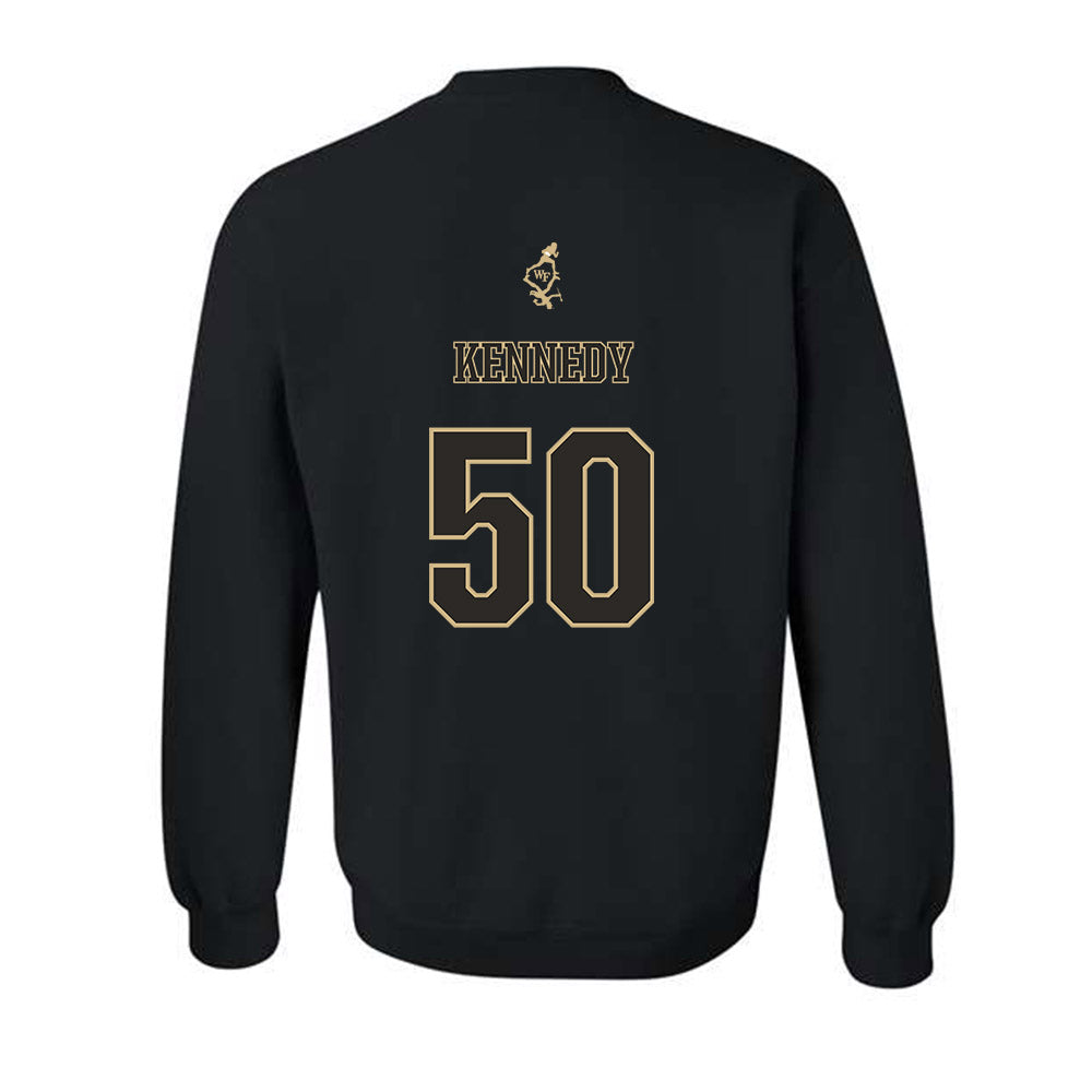 Wake Forest - NCAA Football : Jamarion Kennedy - Crewneck Sweatshirt-1