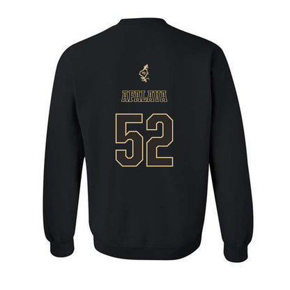 Wake Forest - NCAA Football : Dallas Afalava - Crewneck Sweatshirt-1