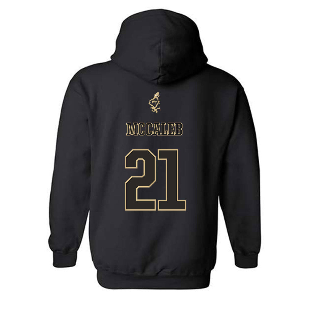 Wake Forest - NCAA Football : Kyndall McCaleb - Hooded Sweatshirt-1