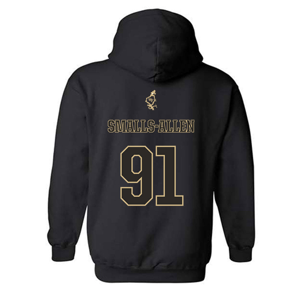 Wake Forest - NCAA Football : Lucas Smalls-Allen - Hooded Sweatshirt-1