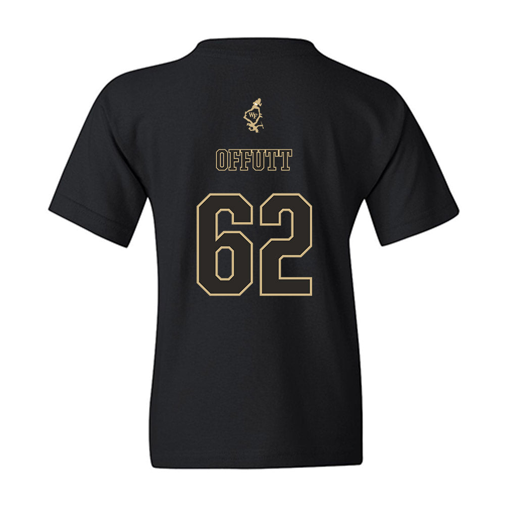 Wake Forest - NCAA Football : Jaishaun Offutt - Youth T-Shirt-1