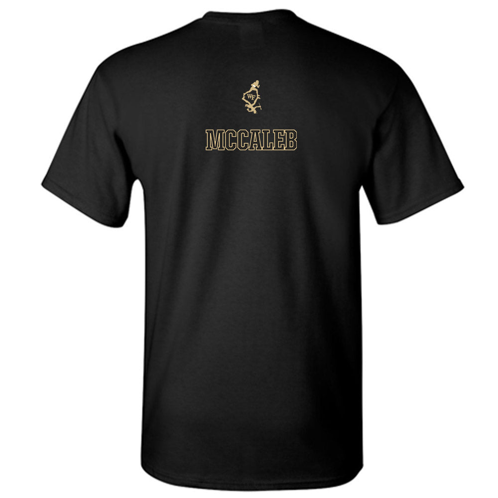 Wake Forest - NCAA Football : Kyndall McCaleb - T-Shirt-1