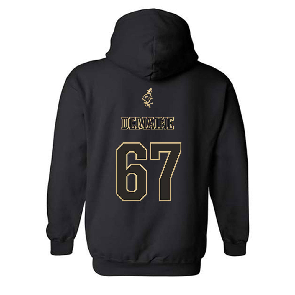 Wake Forest - NCAA Football : Elliot Demaine - Hooded Sweatshirt-1