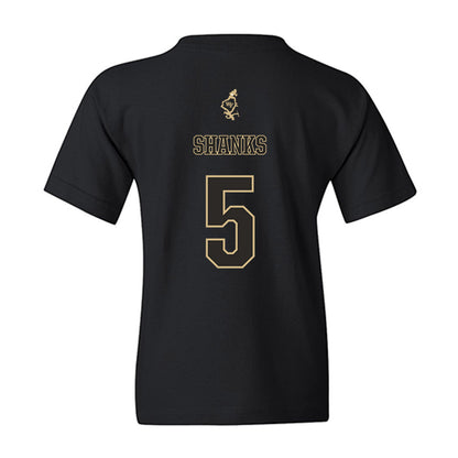 Wake Forest - NCAA Football : Kam Shanks - Youth T-Shirt-1
