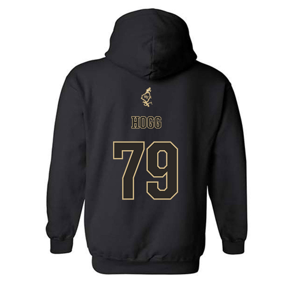 Wake Forest - NCAA Football : Langston Hogg - Hooded Sweatshirt-1