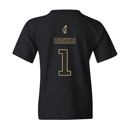 Wake Forest - NCAA Football : Kahnen Daniels - Youth T-Shirt-1