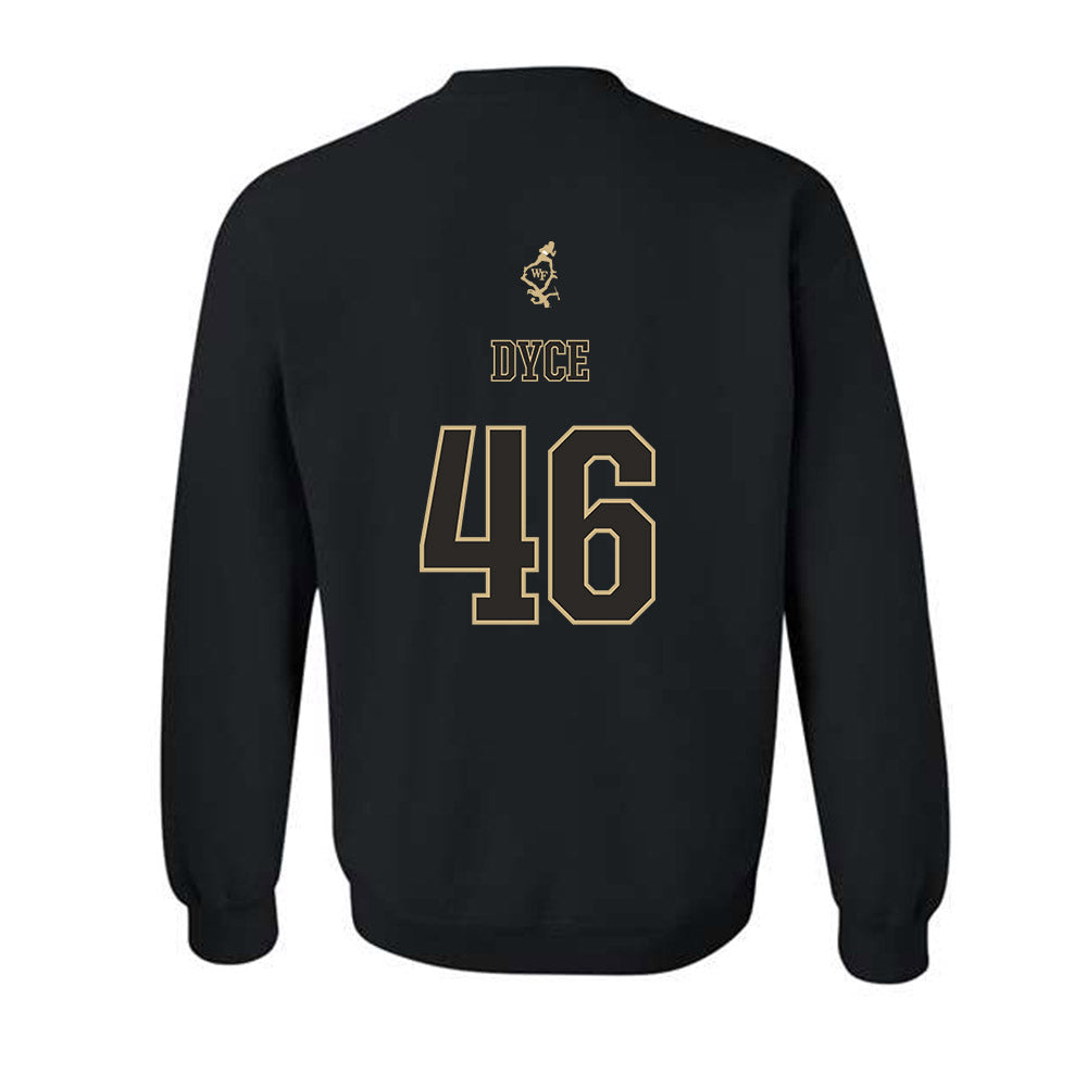 Wake Forest - NCAA Football : Deuce Dyce - Crewneck Sweatshirt-1