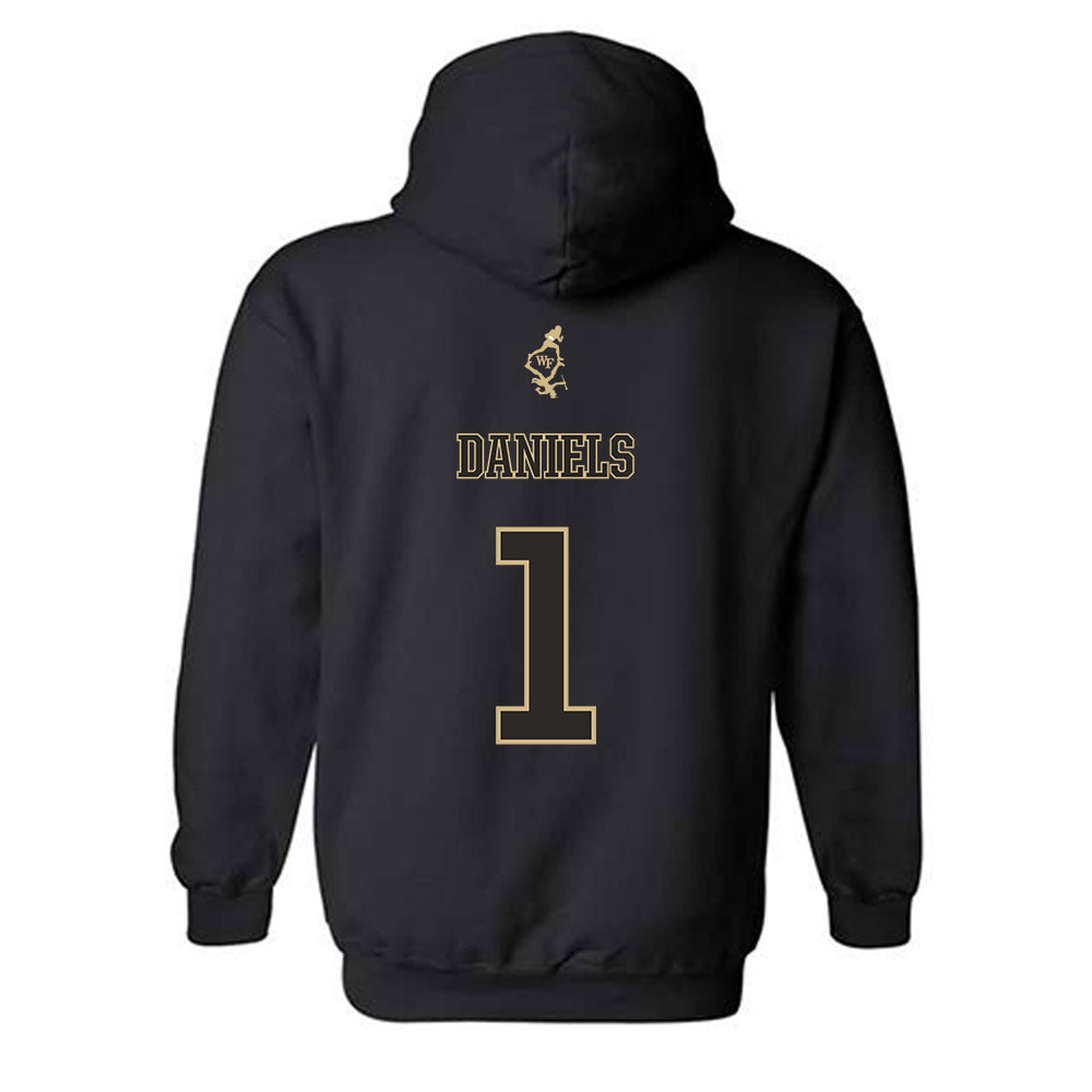 Wake Forest - NCAA Football : Kahnen Daniels - Hooded Sweatshirt-1