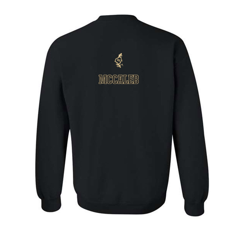 Wake Forest - NCAA Football : Kyndall McCaleb - Crewneck Sweatshirt-1