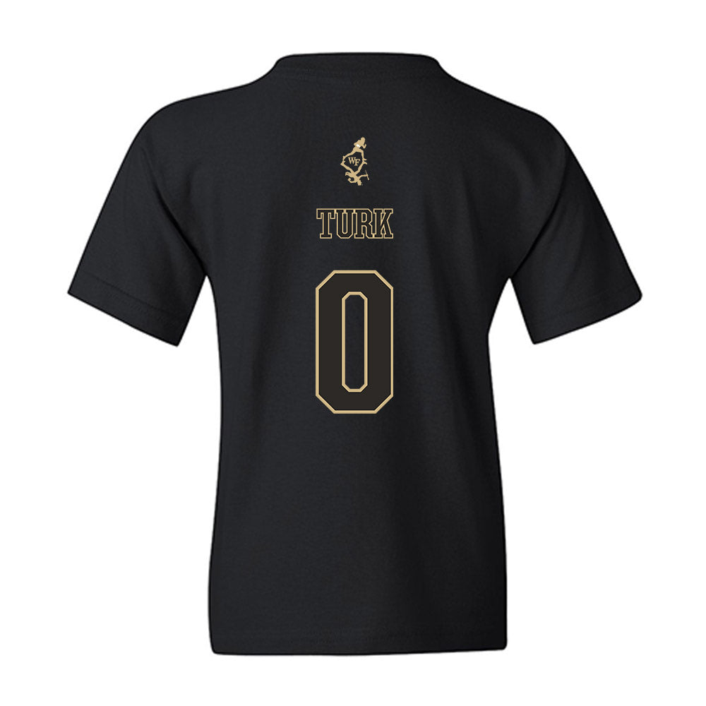 Wake Forest - NCAA Football : Fletcher Turk - Youth T-Shirt-1