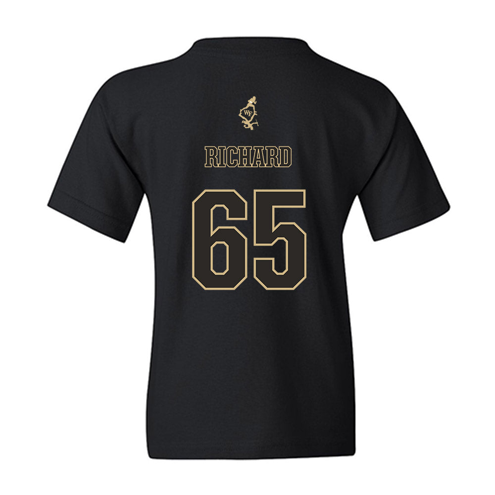 Wake Forest - NCAA Football : Clinton Richard - Youth T-Shirt-1