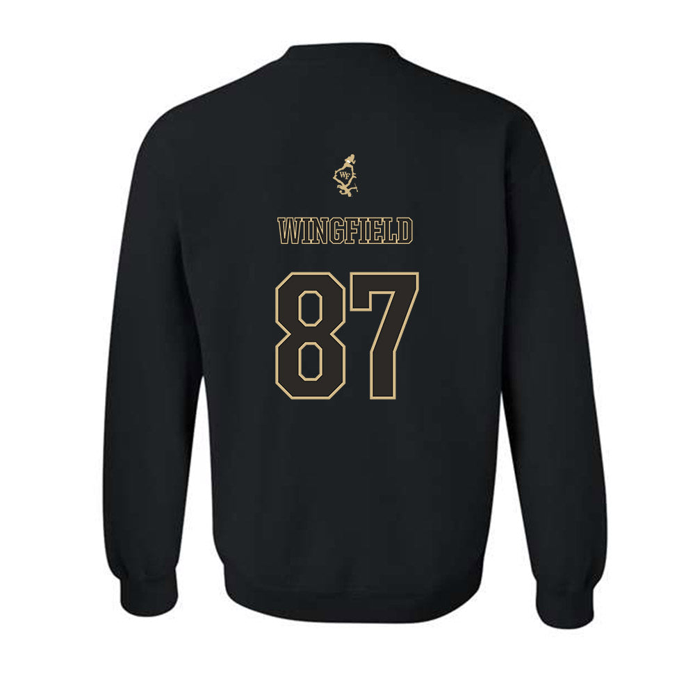 Wake Forest - NCAA Football : Charlie Wingfield - Crewneck Sweatshirt-1