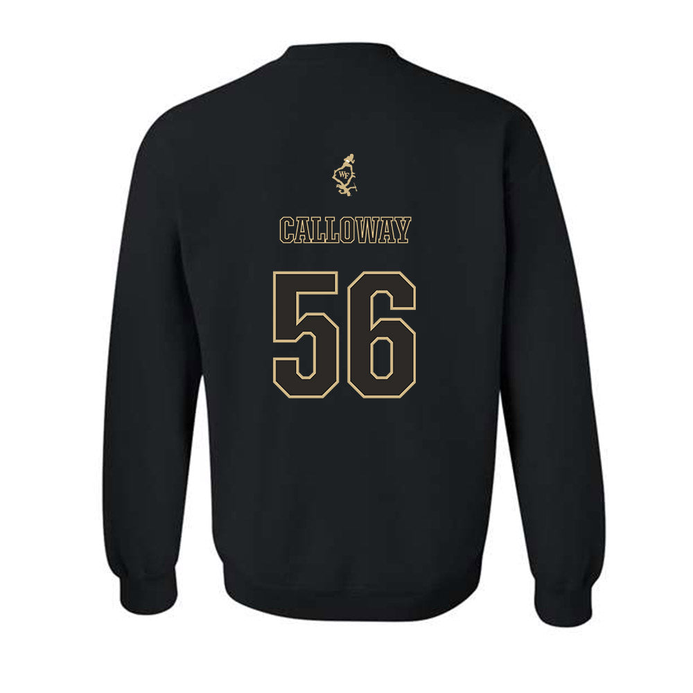 Wake Forest - NCAA Football : Ethan Calloway - Crewneck Sweatshirt-1