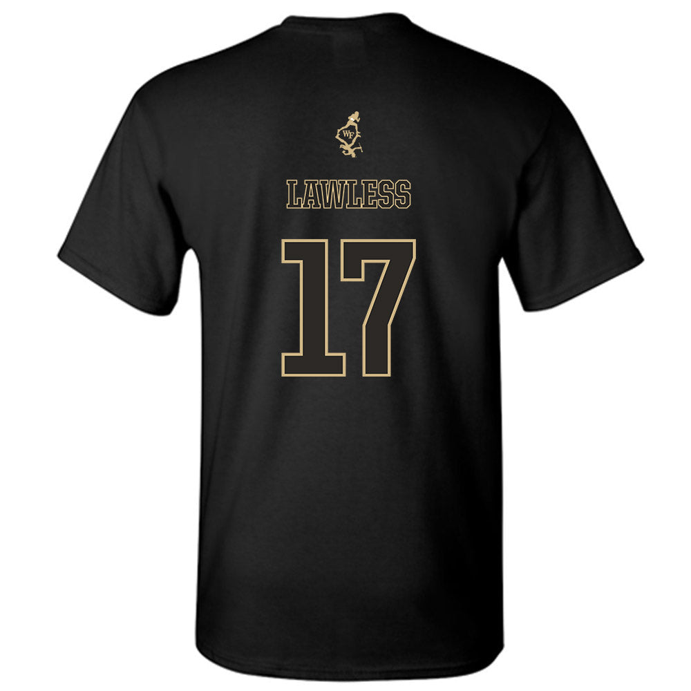Wake Forest - NCAA Football : Grant Lawless - T-Shirt-1