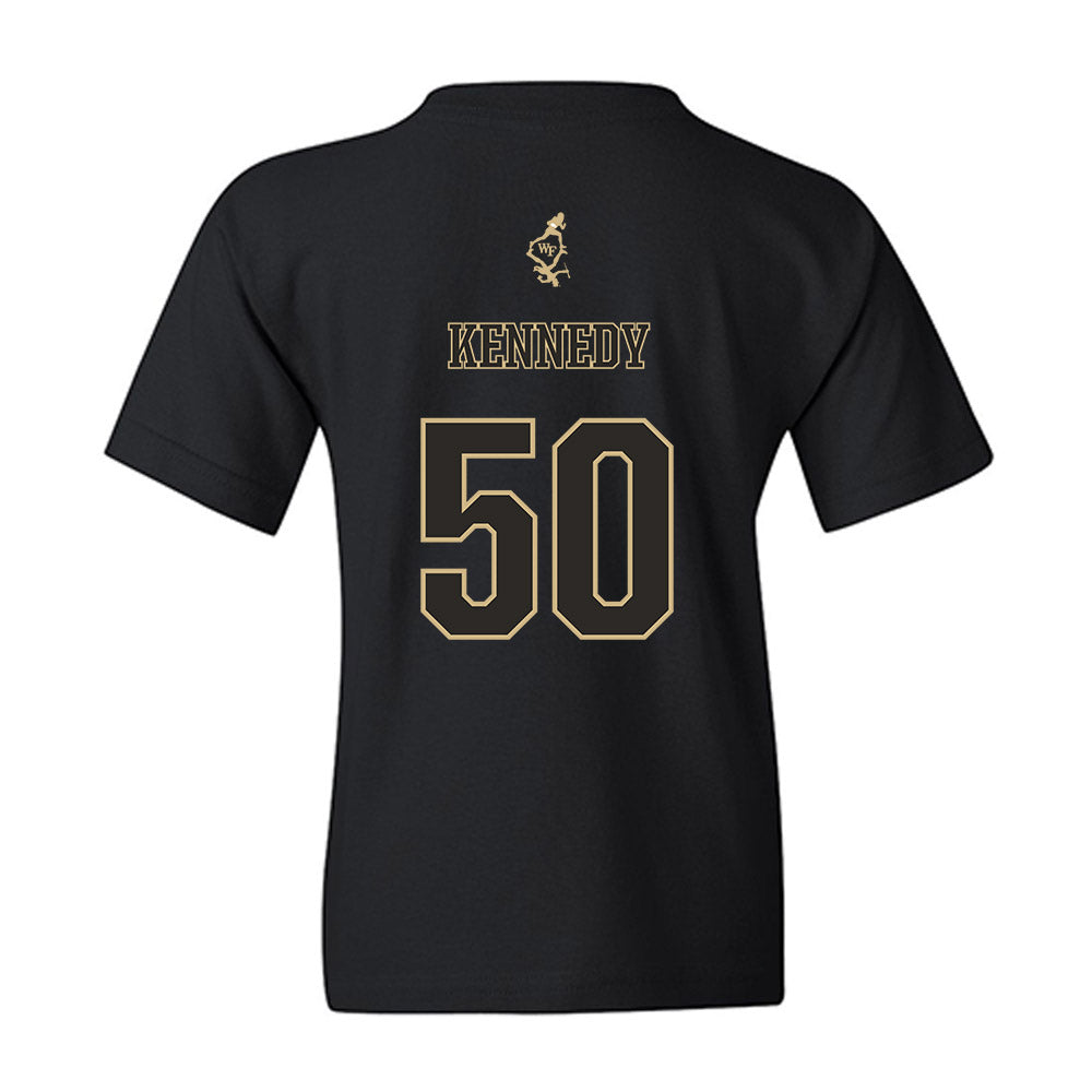 Wake Forest - NCAA Football : Jamarion Kennedy - Youth T-Shirt-1