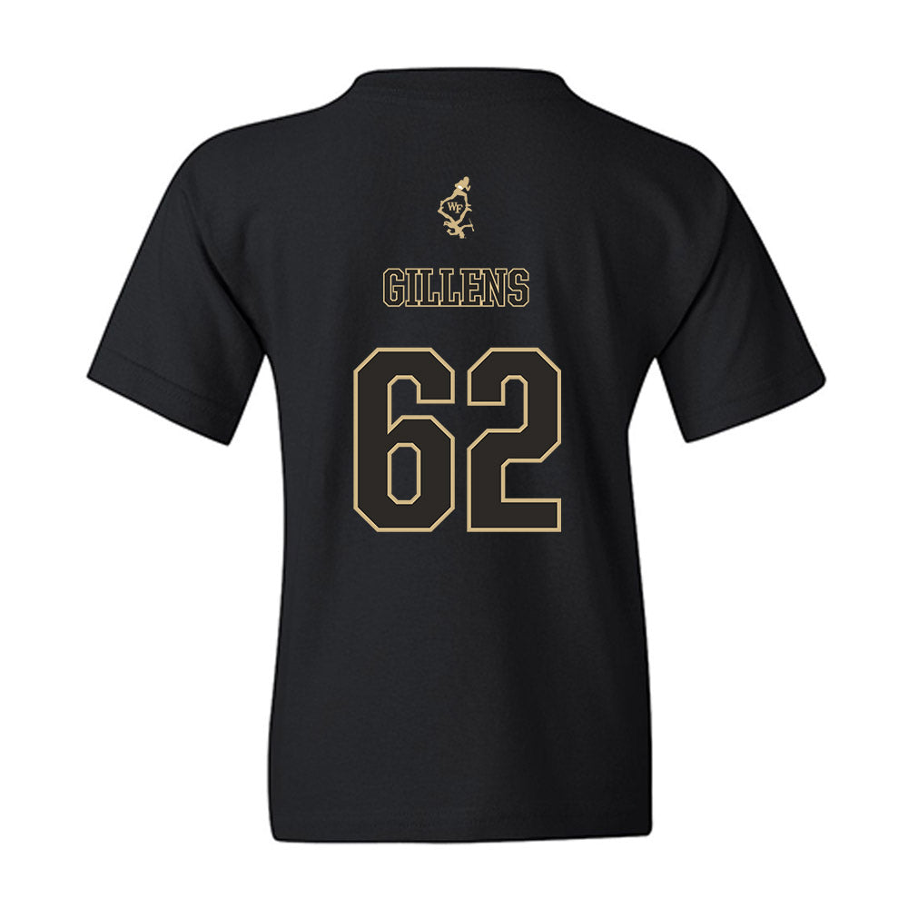 Wake Forest - NCAA Football : Fredrick Gillens - Youth T-Shirt-1