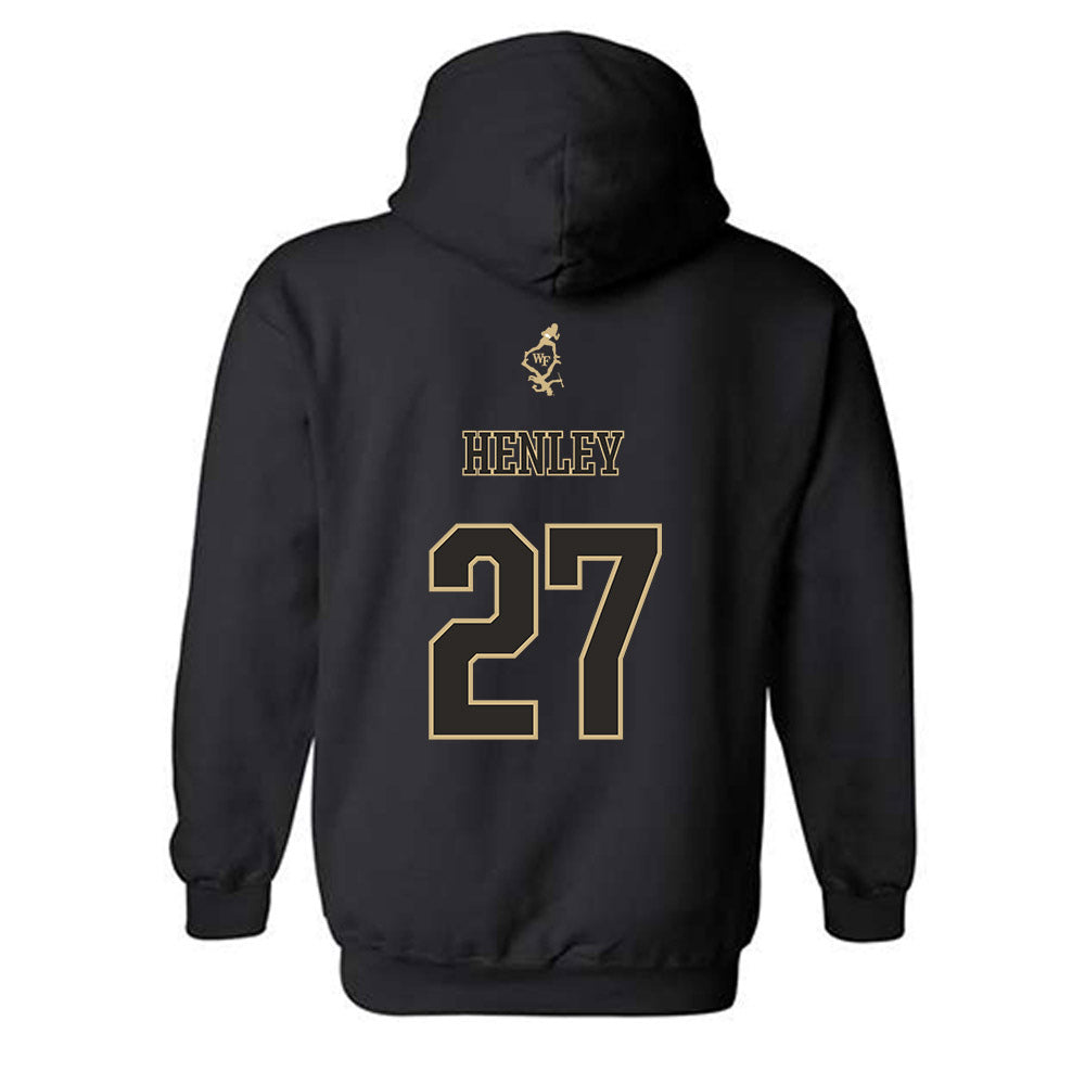 Wake Forest - NCAA Football : Ryan Henley - Hooded Sweatshirt-1