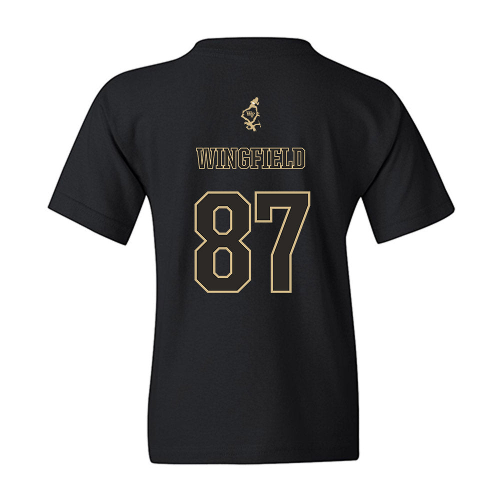 Wake Forest - NCAA Football : Charlie Wingfield - Youth T-Shirt-1