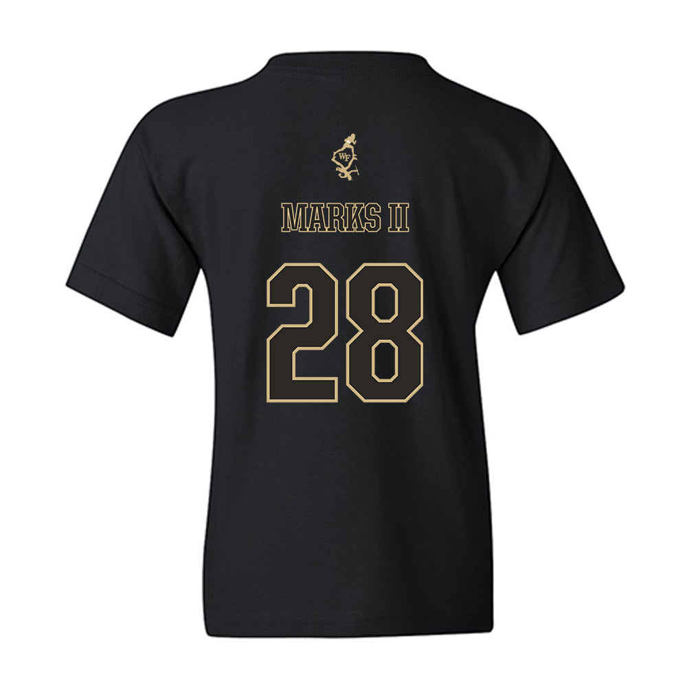 Wake Forest - NCAA Football : Aj Marks II - Youth T-Shirt-1