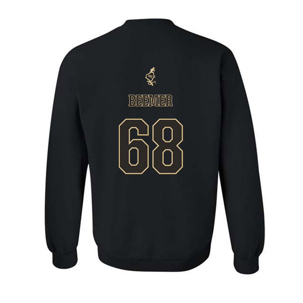 Wake Forest - NCAA Football : Luke Beemer - Crewneck Sweatshirt-1