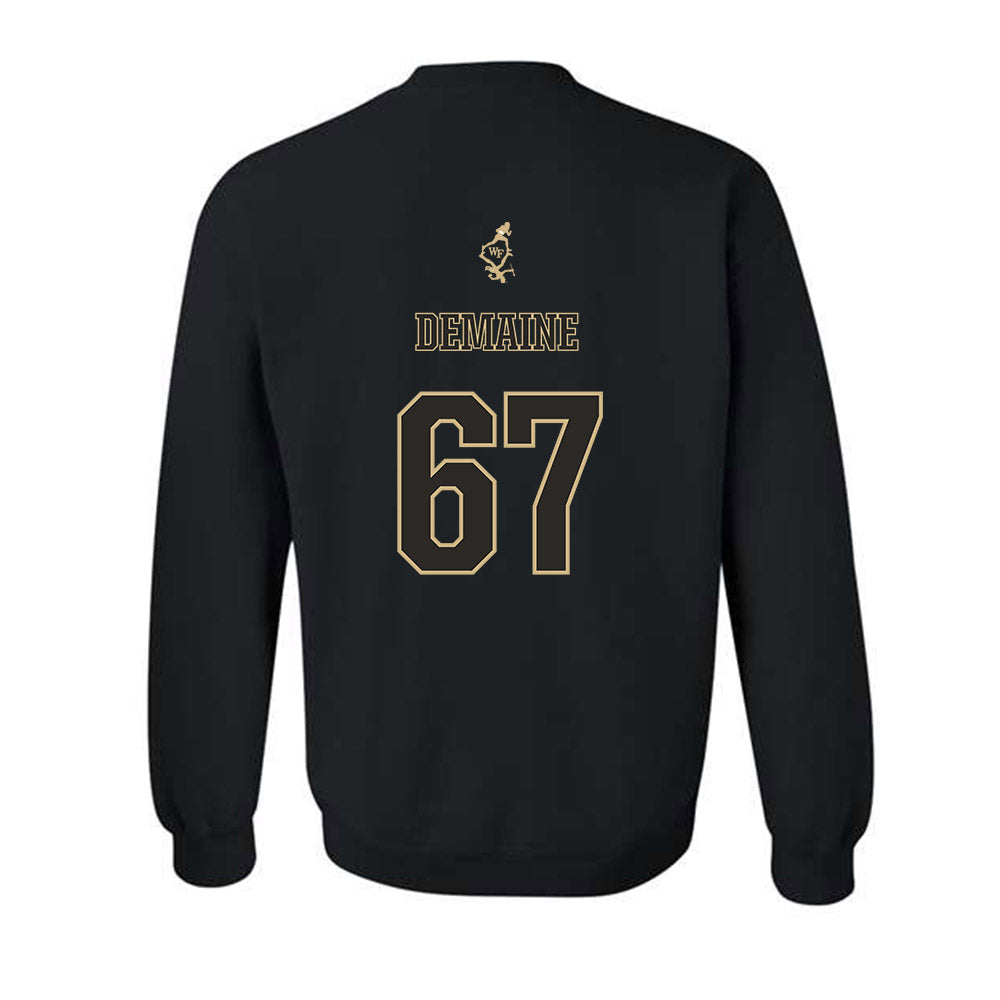 Wake Forest - NCAA Football : Elliot Demaine - Crewneck Sweatshirt-1