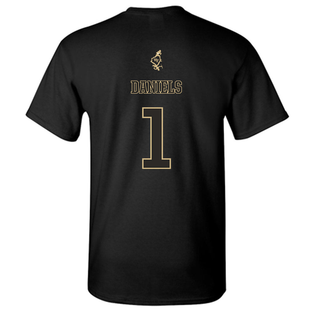 Wake Forest - NCAA Football : Kahnen Daniels - T-Shirt-1