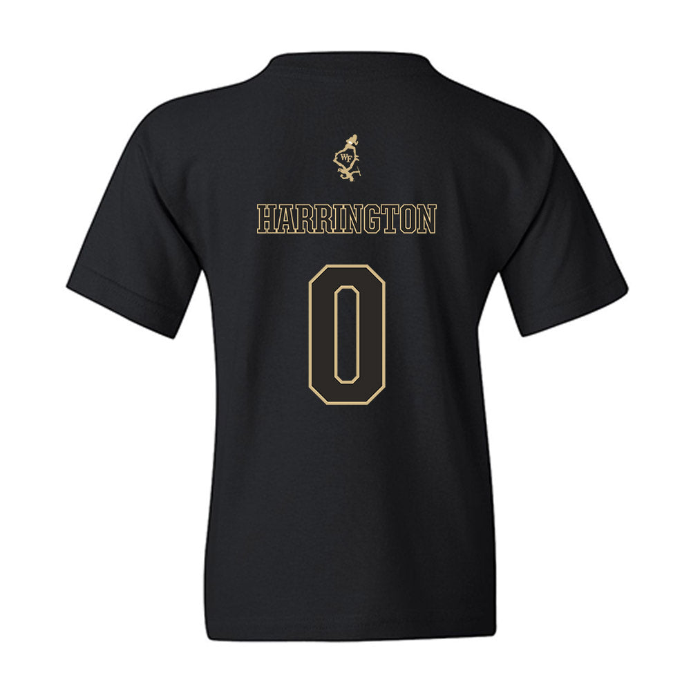 Wake Forest - NCAA Football : Ryan Harrington - Youth T-Shirt-1