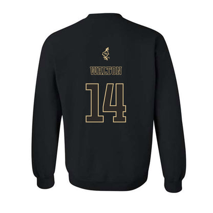 Wake Forest - NCAA Football : Tyler Walton - Crewneck Sweatshirt-1