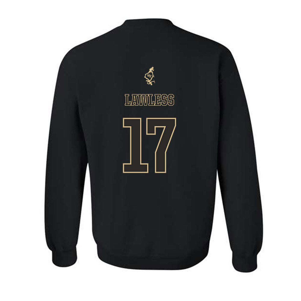 Wake Forest - NCAA Football : Grant Lawless - Crewneck Sweatshirt-1