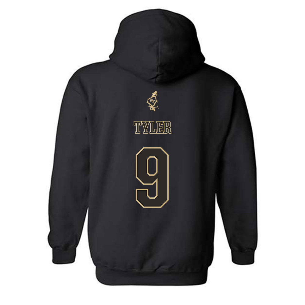 Wake Forest - NCAA Football : Chase Tyler - Hooded Sweatshirt-1