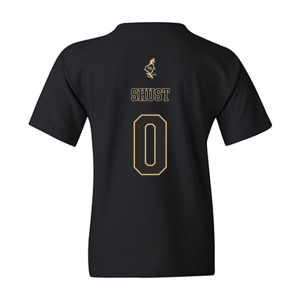 Wake Forest - NCAA Football : Brady Shust - Youth T-Shirt-1