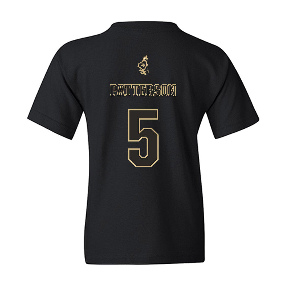 Wake Forest - NCAA Football : Davaughn Patterson - Youth T-Shirt-1
