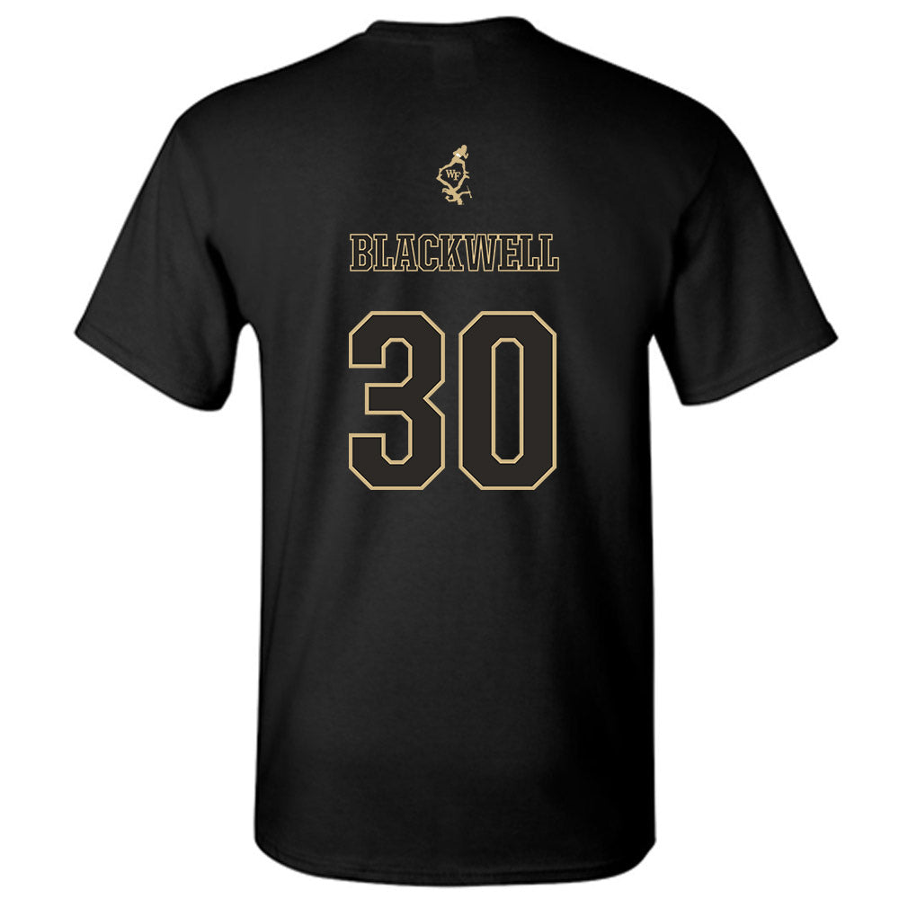 Wake Forest - NCAA Football : Jerron Blackwell - T-Shirt-1