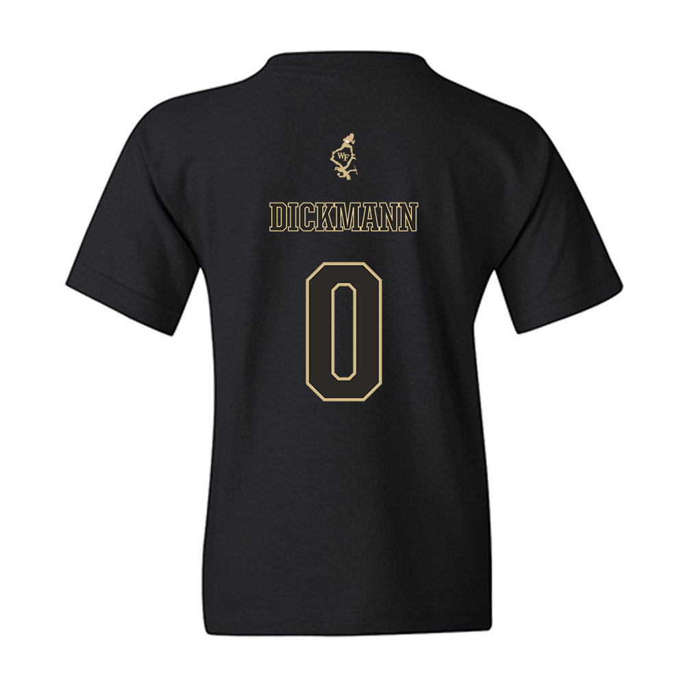 Wake Forest - NCAA Football : Drayden Dickmann - Youth T-Shirt-1
