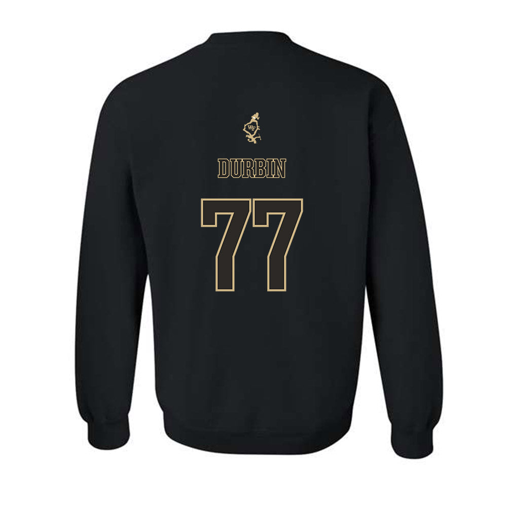 Wake Forest - NCAA Football : Dylan Durbin - Crewneck Sweatshirt-1